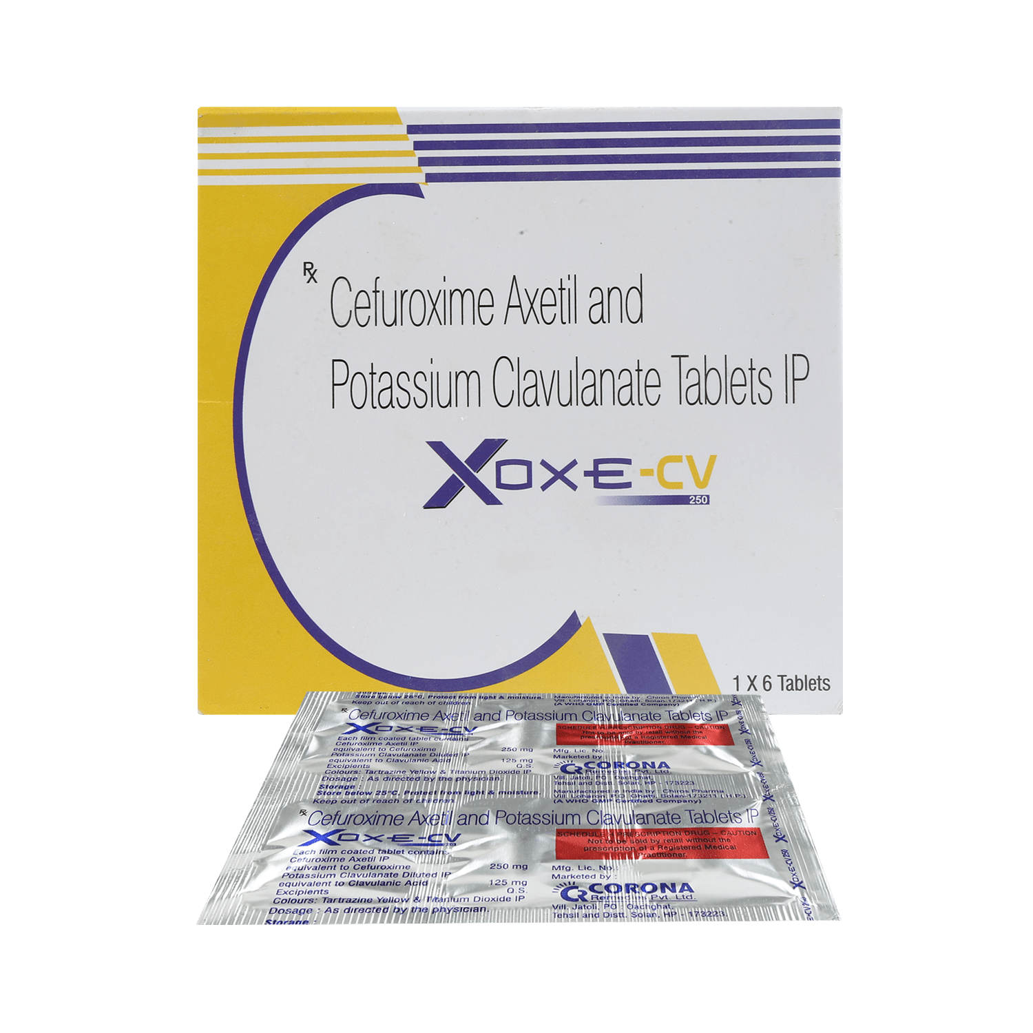 Xoxe-CV 250mg/125mg Tablet
