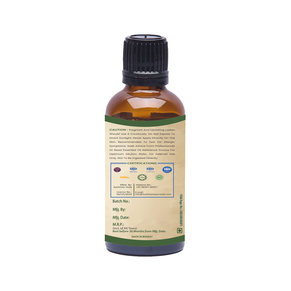 Aashman Ayurveda 100% Pure Steam Distilled Essential Oil (50ml Each) Tea Tree - Image 3