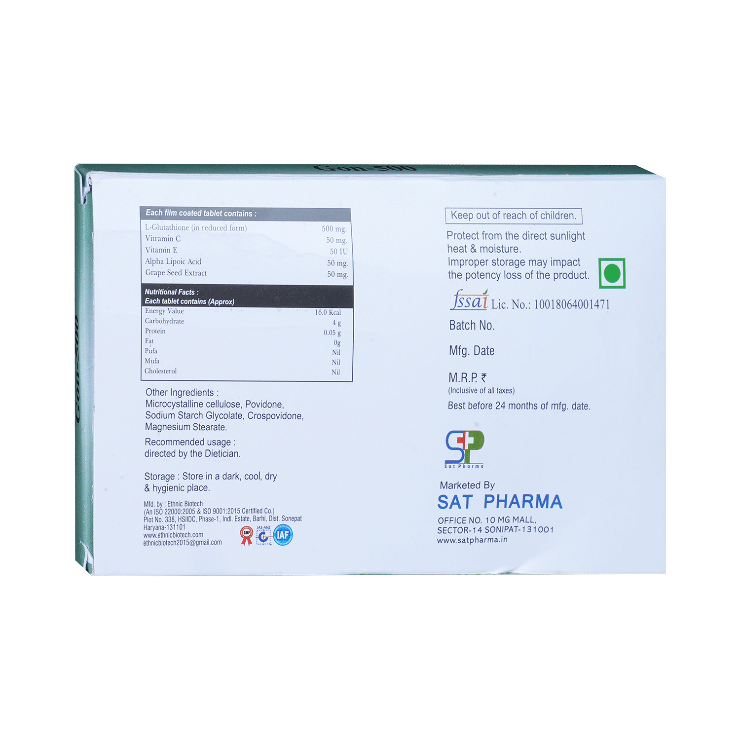 Gon 500 Tablet - Image 3