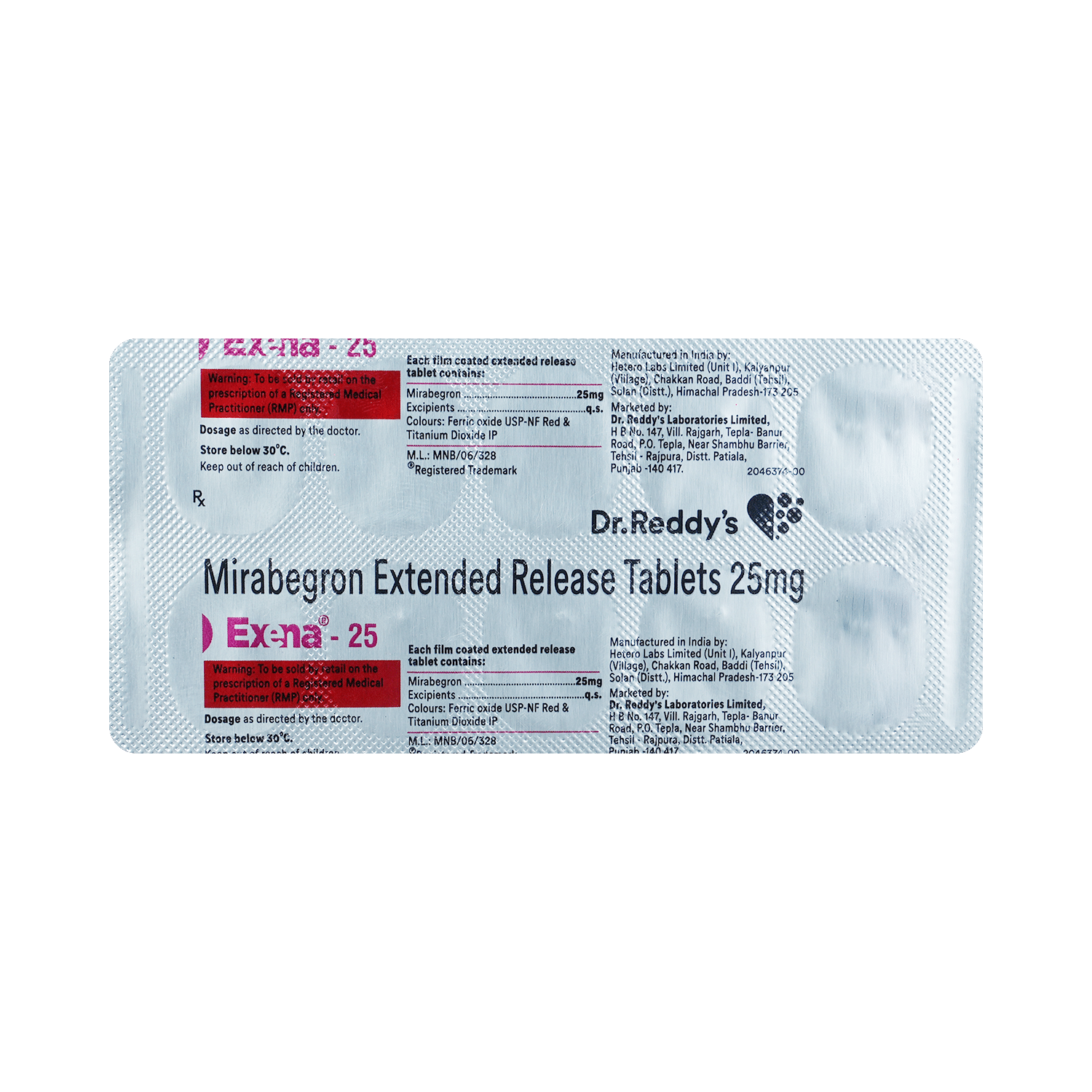 Exena 25 Tablet ER - Image 6