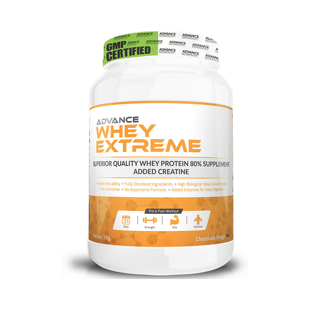 Advance Nutratech Whey Extreme Protein Powder Chocolate Fudge - Image 1