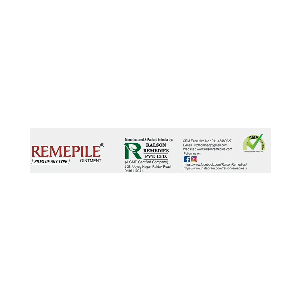 Ralson Remedies Remepile Ointment - Image 2
