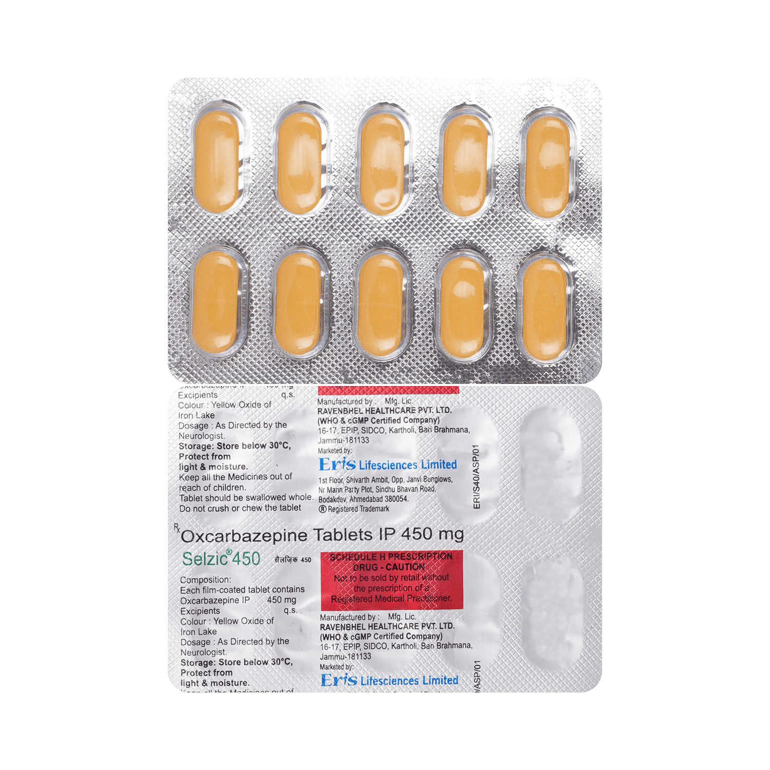 Selzic 450mg Tablet - Image 1