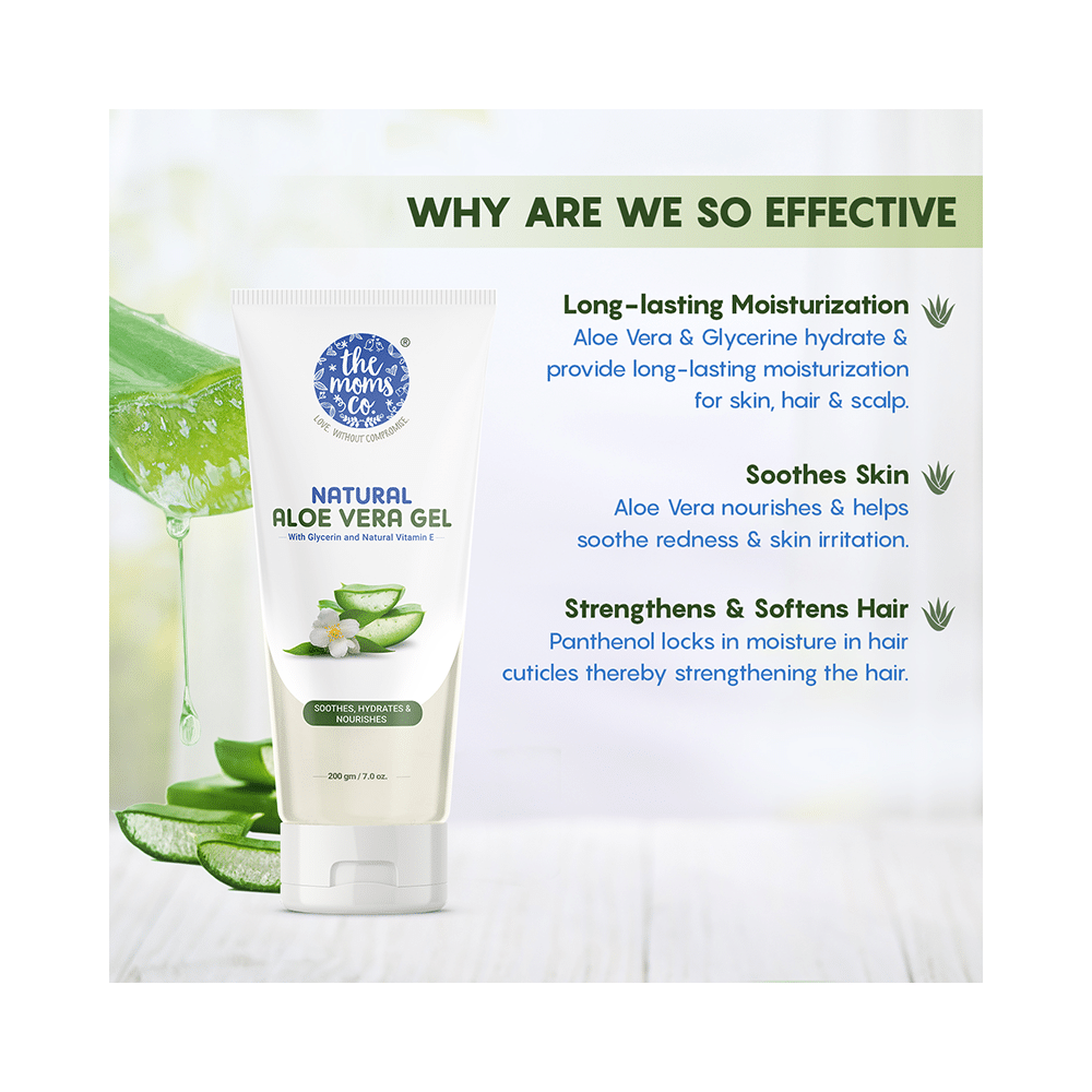 The Moms Co. Natural Aloe Vera Gel - Image 4