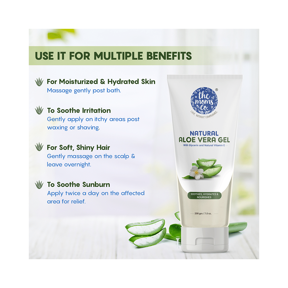 The Moms Co. Natural Aloe Vera Gel - Image 5