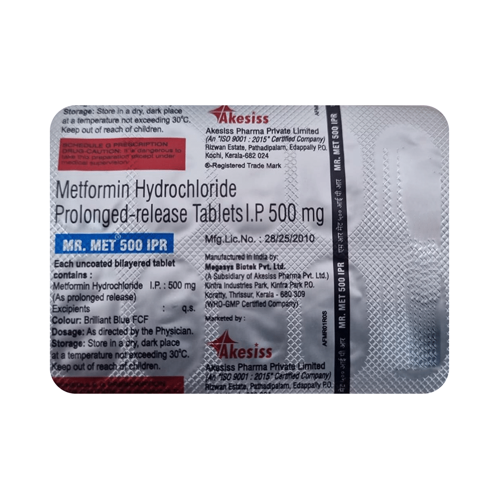 MR Met 500 IPR Tablet - Image 4