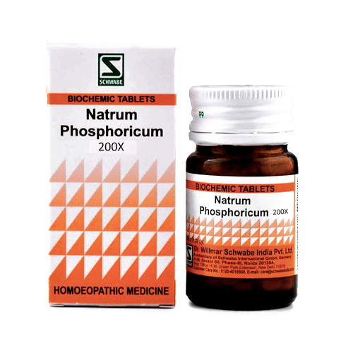 Dr Willmar Schwabe India Natrum Phosphoricum Biochemic Tablet 200X - Image 1