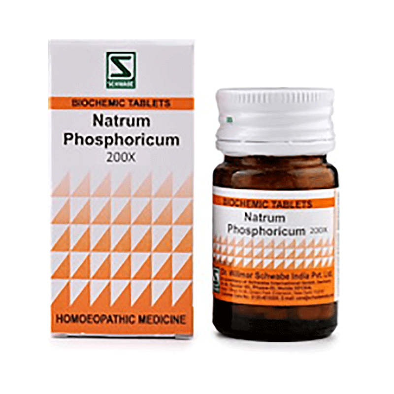 Dr Willmar Schwabe India Natrum Phosphoricum Biochemic Tablet 200X - Image 2