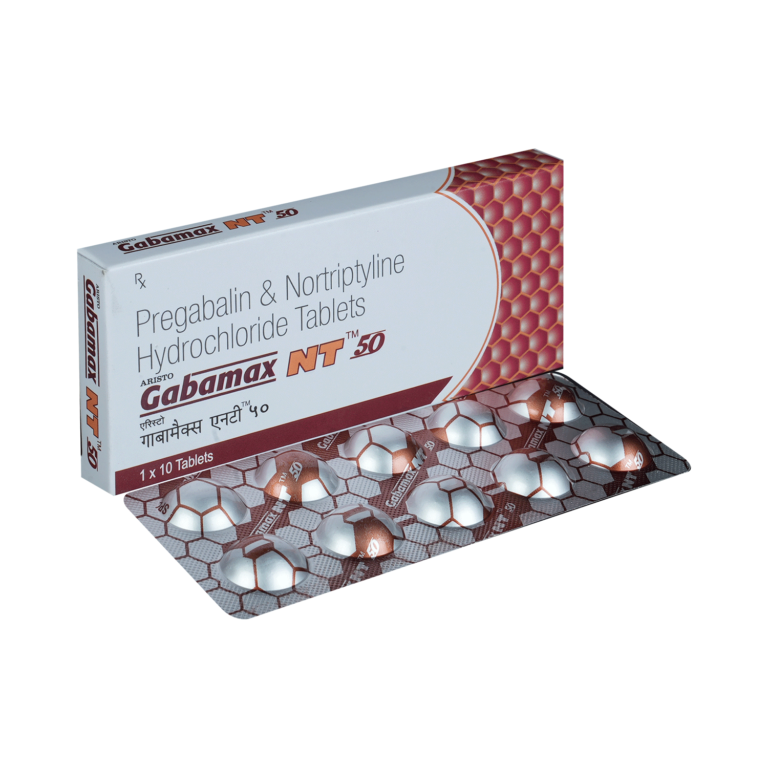 Gabamax NT 50mg/10mg Tablet