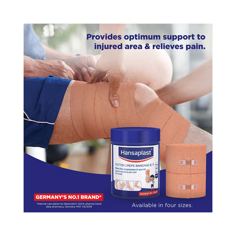 Hansaplast Cotton Crepe Bandage B.P. 10cm x 4m - Image 6