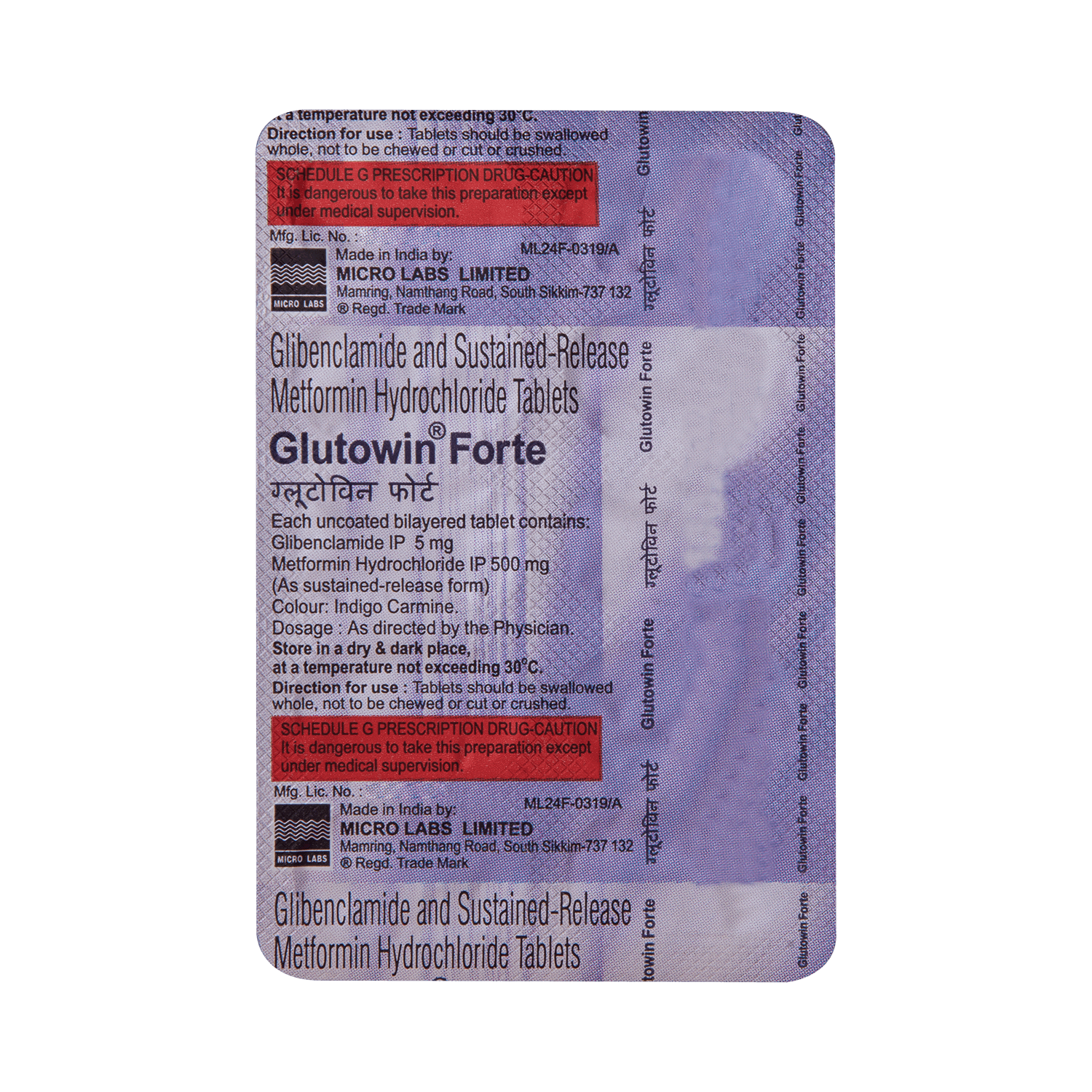 Glutowin Forte Tablet SR - Image 3