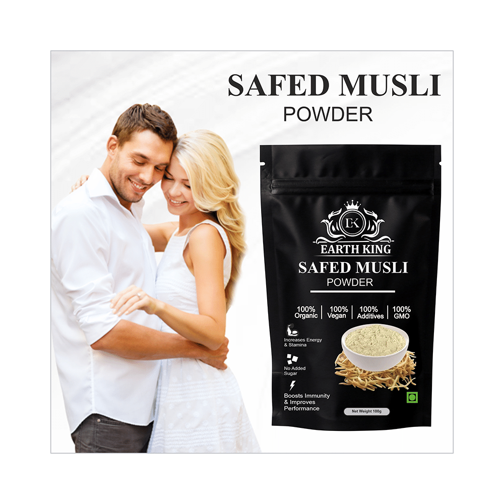 Earth King Safed Musli Powder (100gm Each) - Image 4