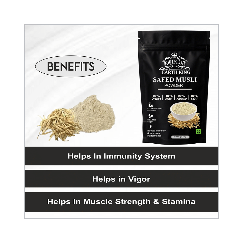 Earth King Safed Musli Powder (100gm Each) - Image 3