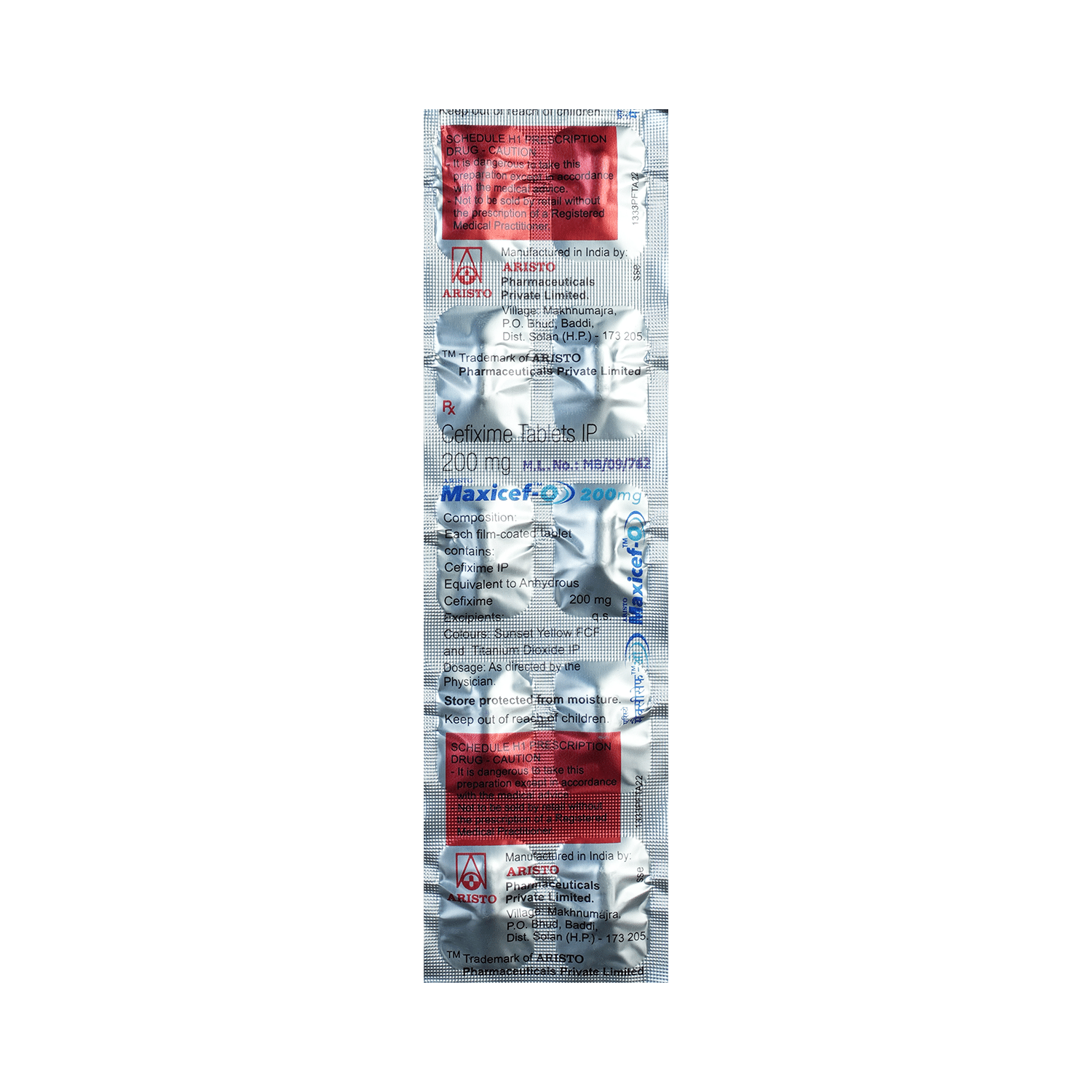 Maxicef O 200mg Tablet - Image 3