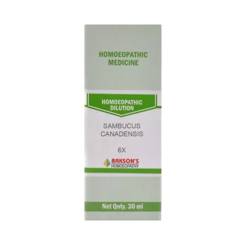 Bakson's Homeopathy Sambucus Canadensis Dilution 6X - Image 1
