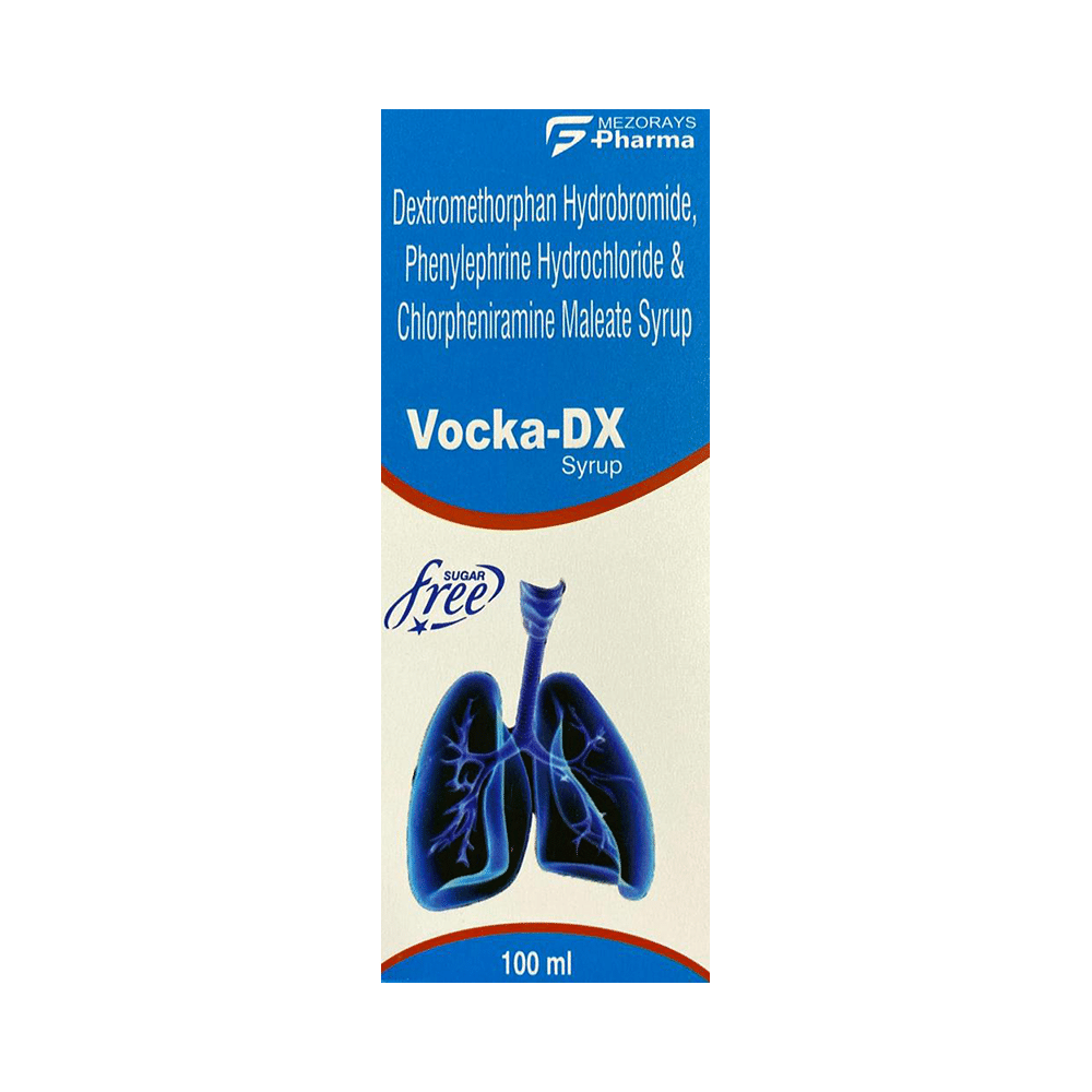 Vocka-DX Syrup Sugar Free