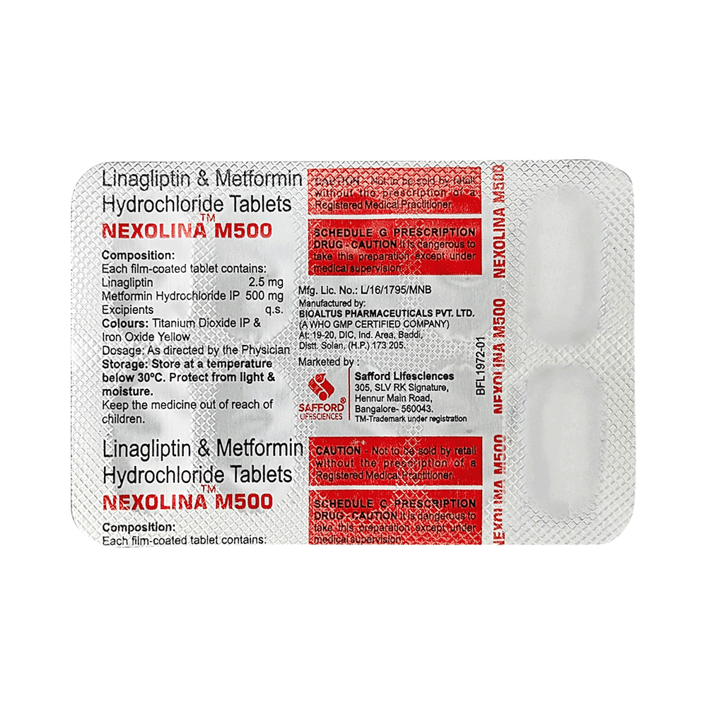 Nexolina M 500 Tablet - Image 2