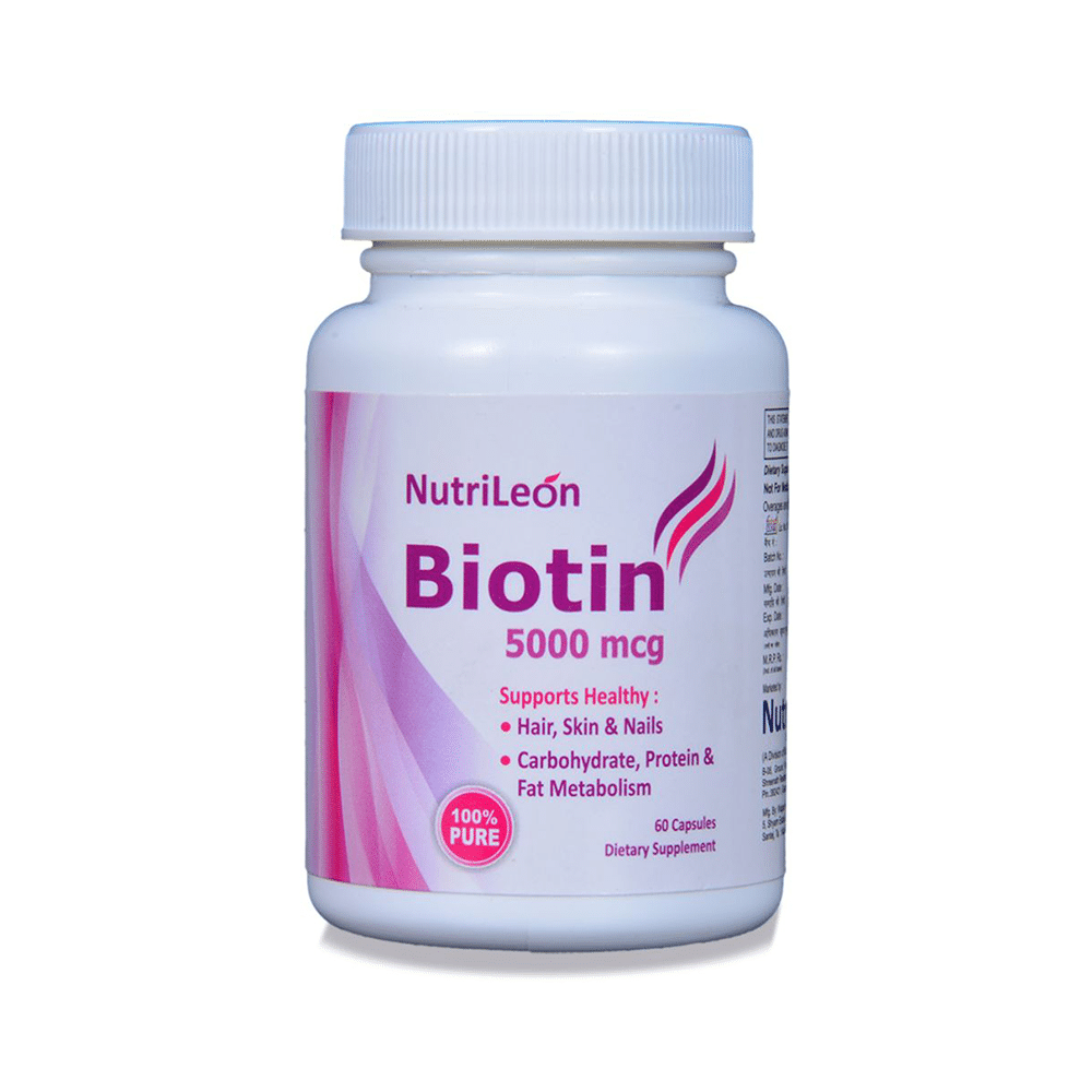 Nutrileon Biotin 5000mcg Capsule
