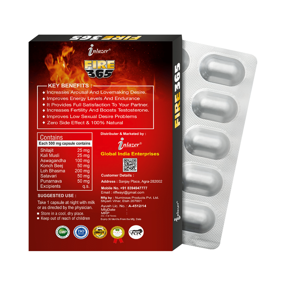 Inlazer Fire 365 Capsule - Image 2