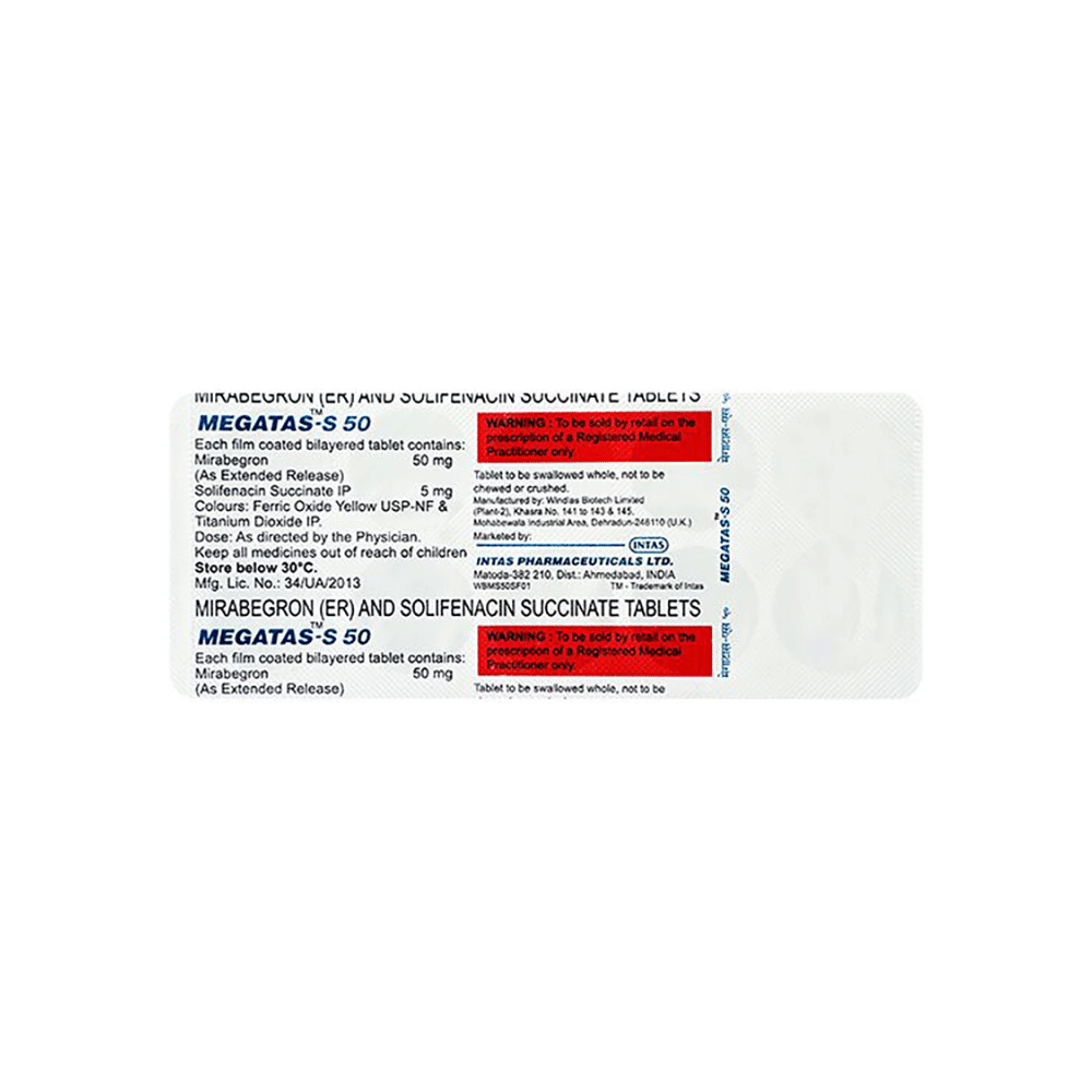 Megatas S 50 Tablet ER - Image 4