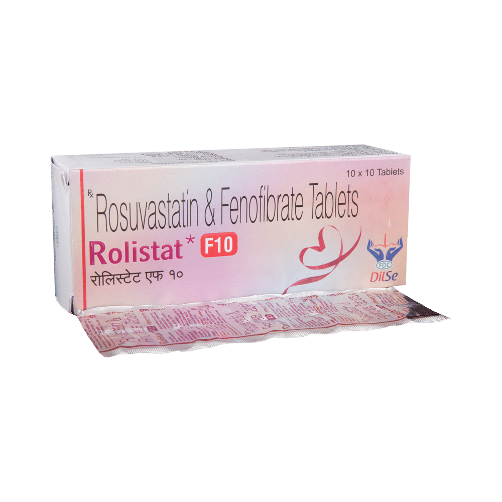 Rolistat F 10 Tablet - Image 1