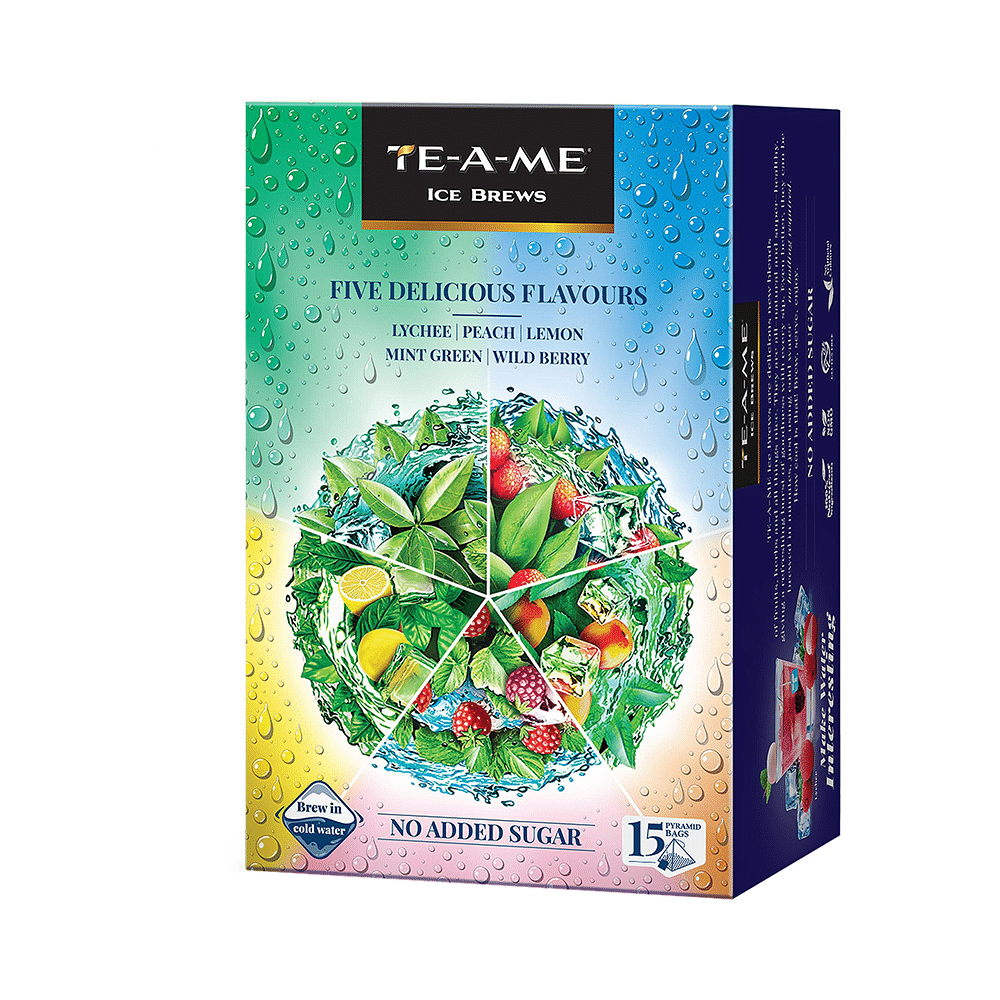 TE-A-ME Ice Brews Five Delicious Flavours Mix Tea & Infusion Bag