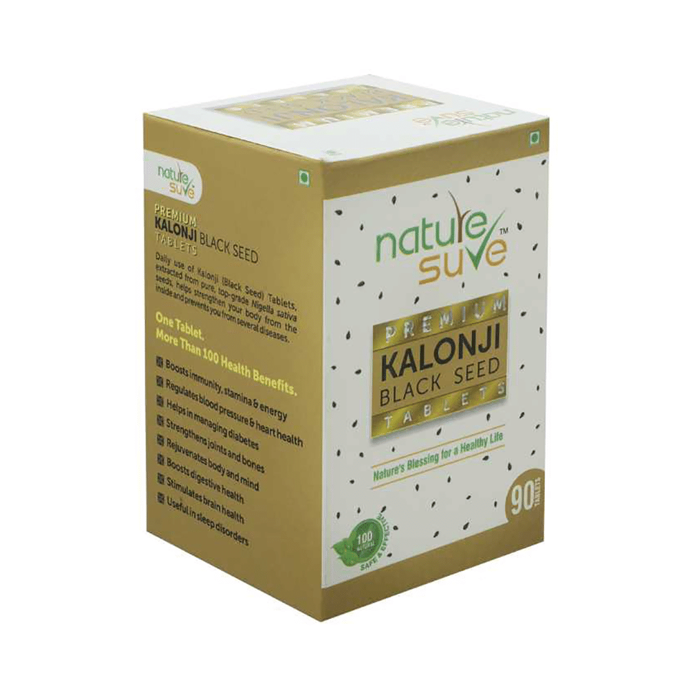 Nature Sure Premium Kalonji Black Seed Tablet - Image 1