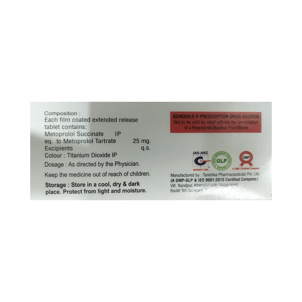 Eurobeta 25 Tablet ER - Image 2