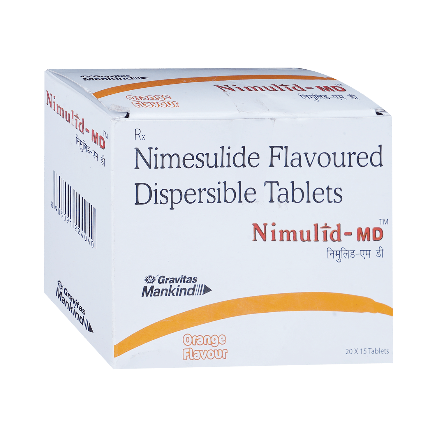 Nimulid-MD Tablet Orange - Image 2