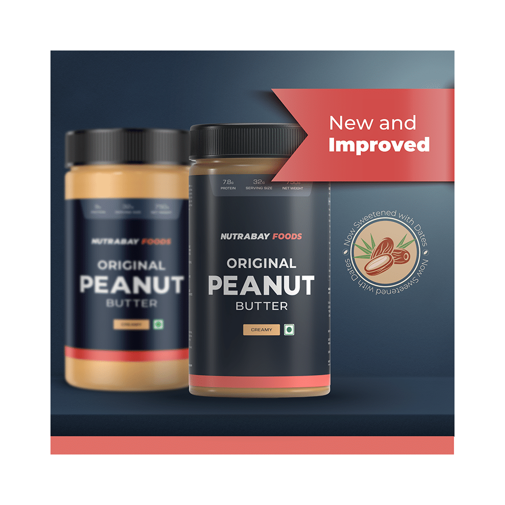 Nutrabay Foods Original Peanut for Weight Management Butter Creamy - Image 8