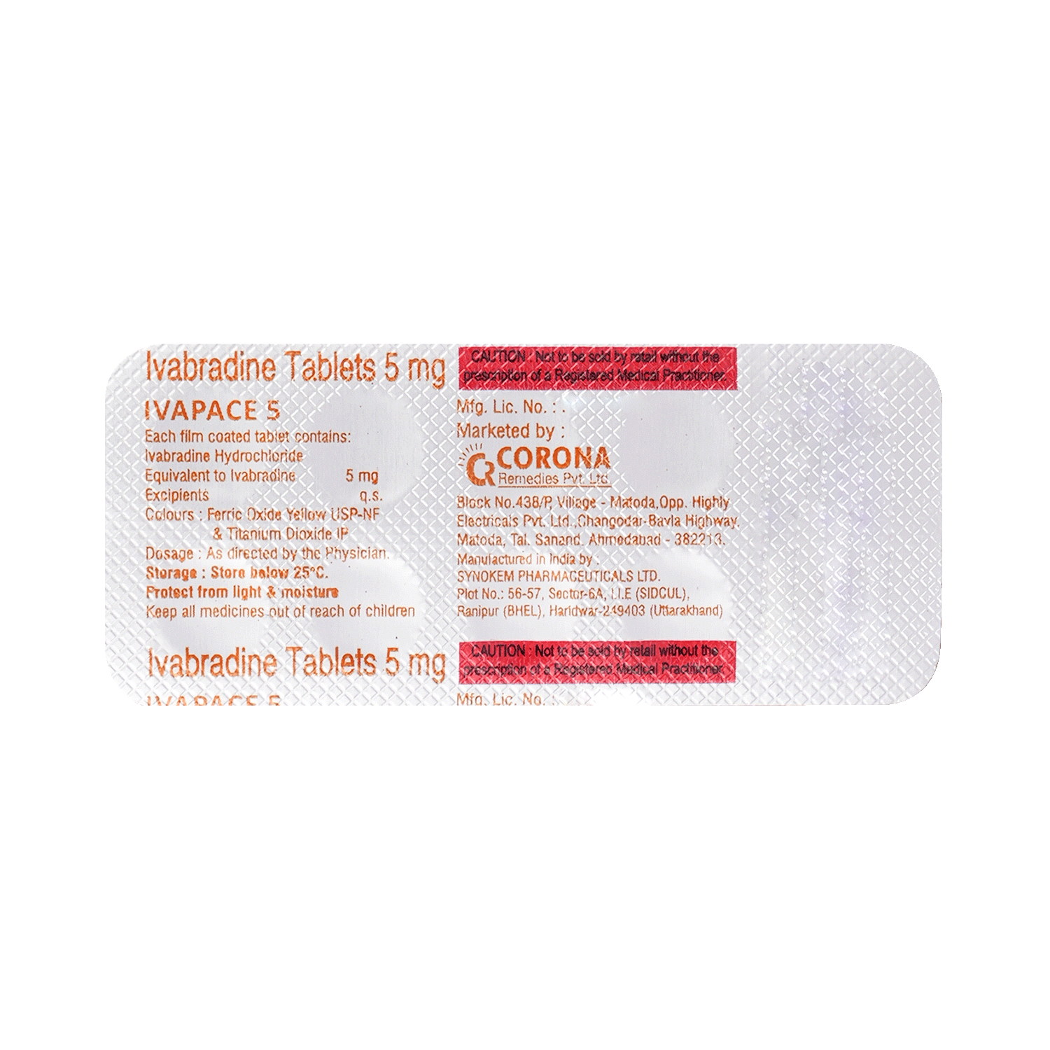 Ivapace 5mg Tablet - Image 6