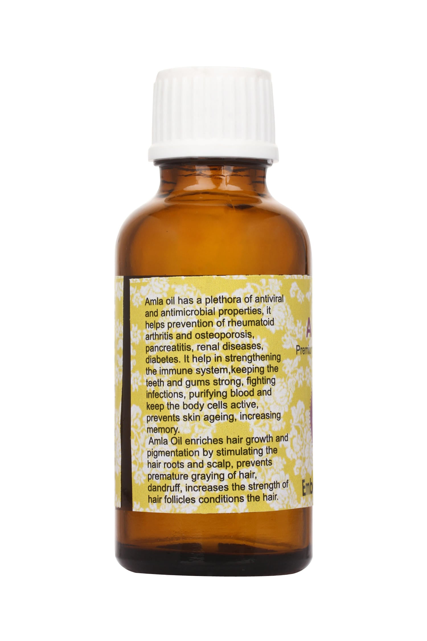 Deve Herbes Pure Amla/Emblica Officinalis Oil - Image 2