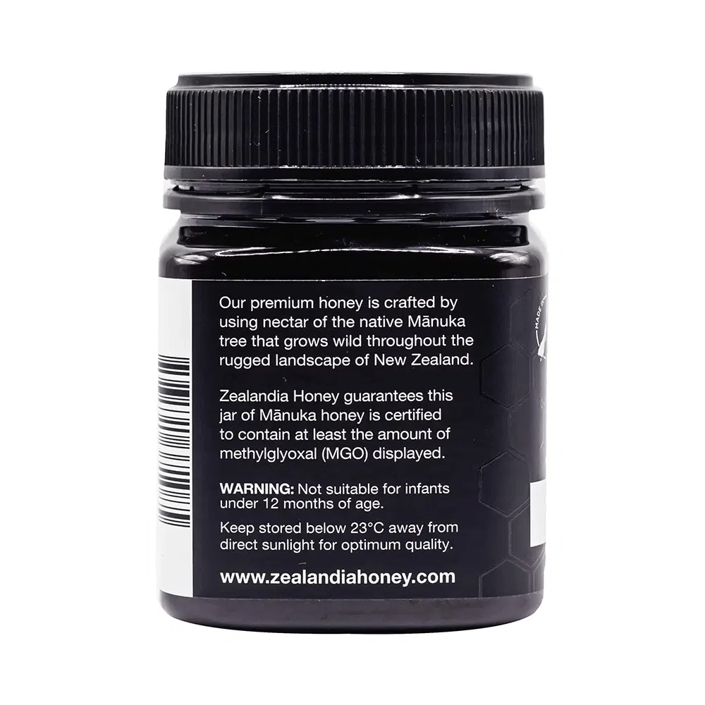 Zealandia Premium Manuka Multifloral Honey (250gm Each) MGO 100+ & MGO 250+ - Image 2