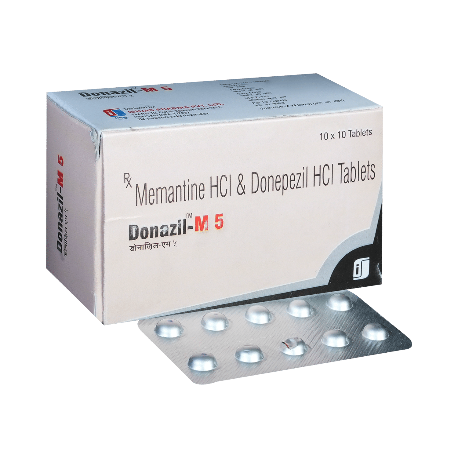Donazil M 5mg/5mg Tablet