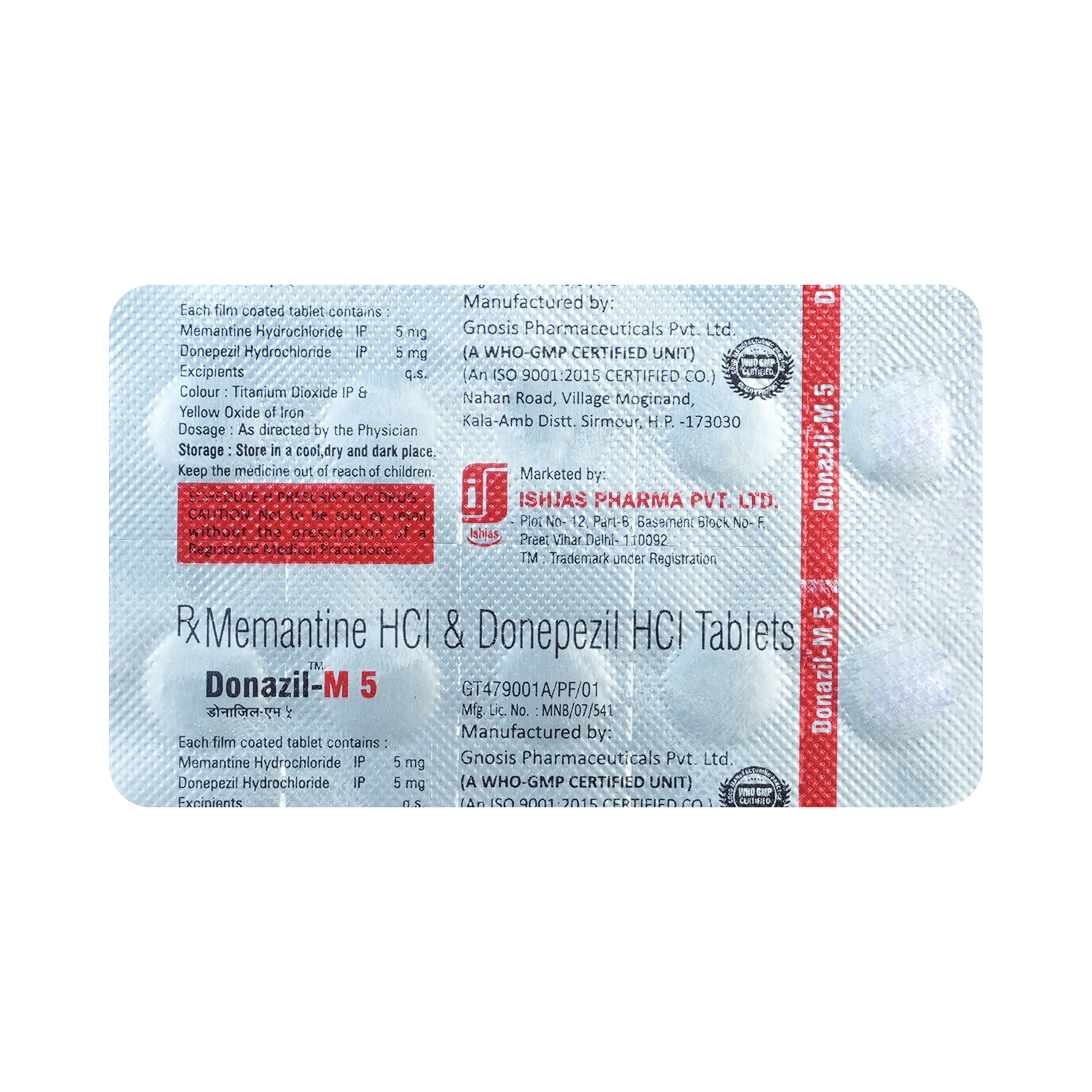 Donazil M 5mg/5mg Tablet - Image 5
