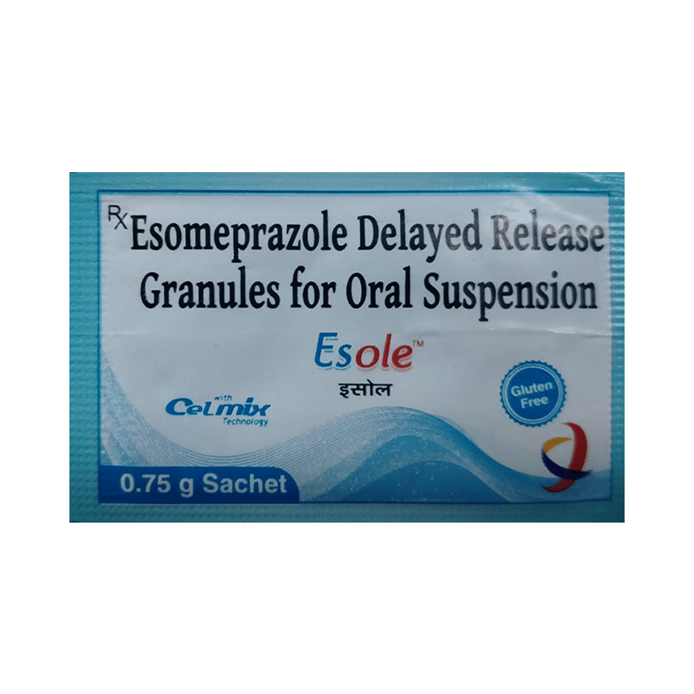 Esole Delayed Release Granules Gluten Free - Image 1