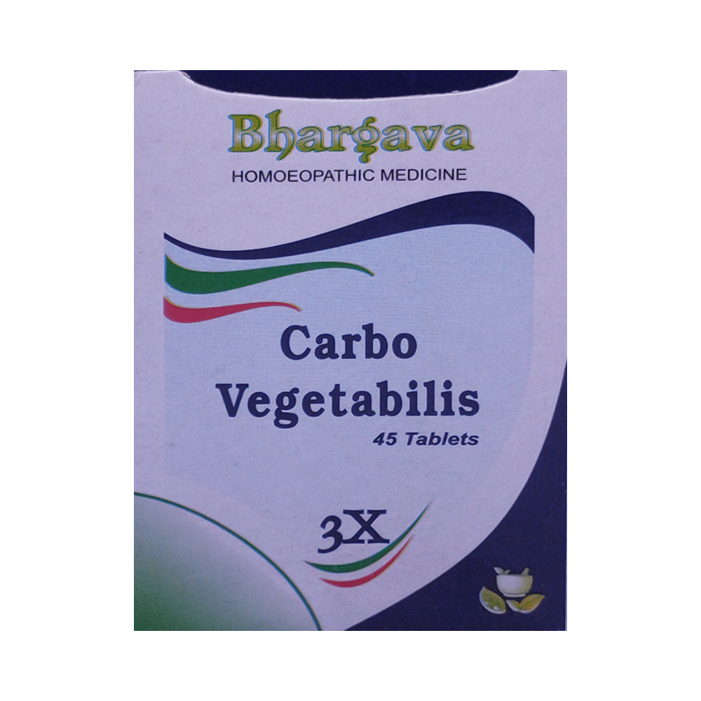 Bhargava Carbo Vegetabilis 3X  Tablet