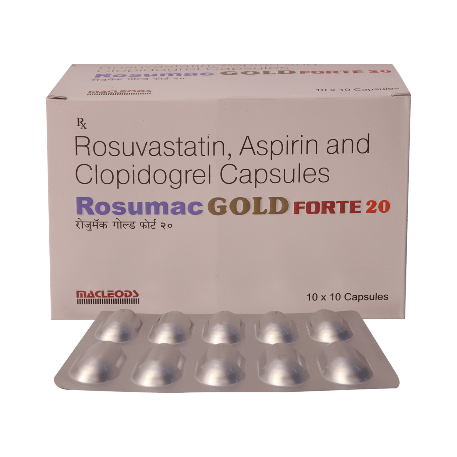 Rosumac Gold Forte 20mg Capsule - Image 1