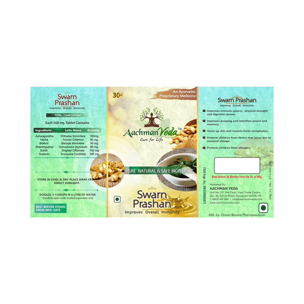 Aachman Veda Swarn Prashan (30ml Each) - Image 7