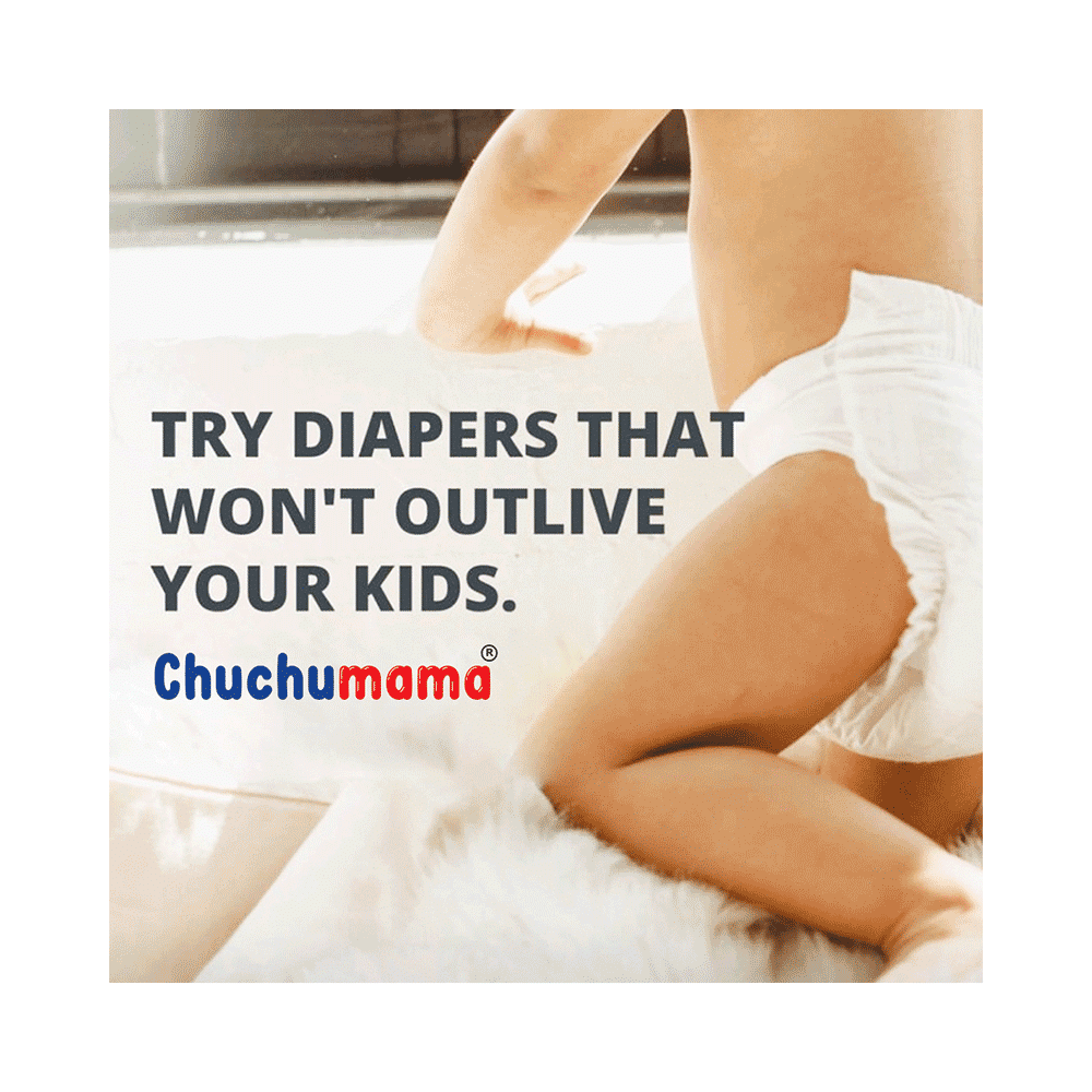 Chuchumama Taped Style Baby Diaper with Bubble Bed Technology for Comfort Small - Image 4