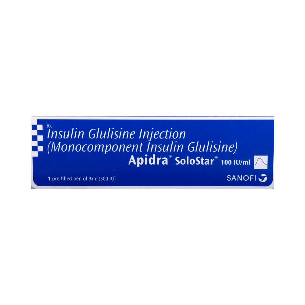 Apidra Solostar 100IU/ml Injection - Image 1