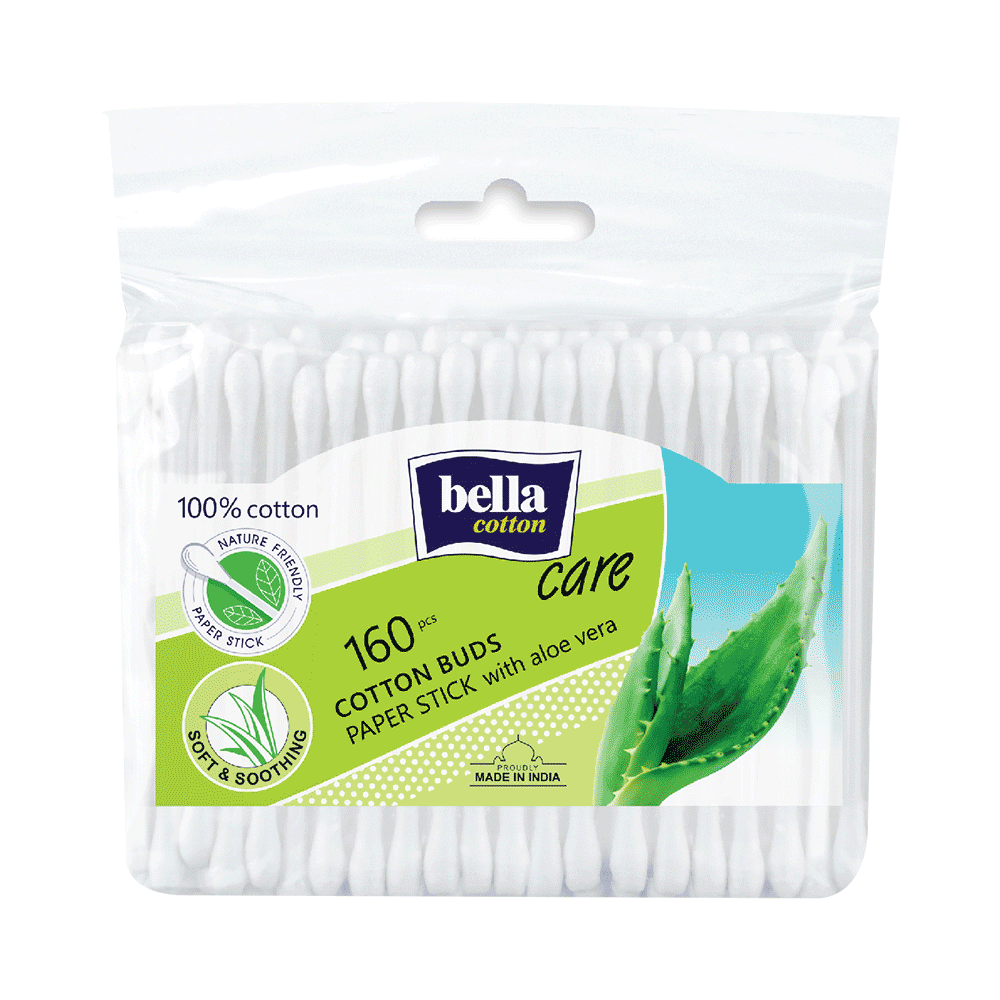 Bella Cotton Buds with Paper Stick