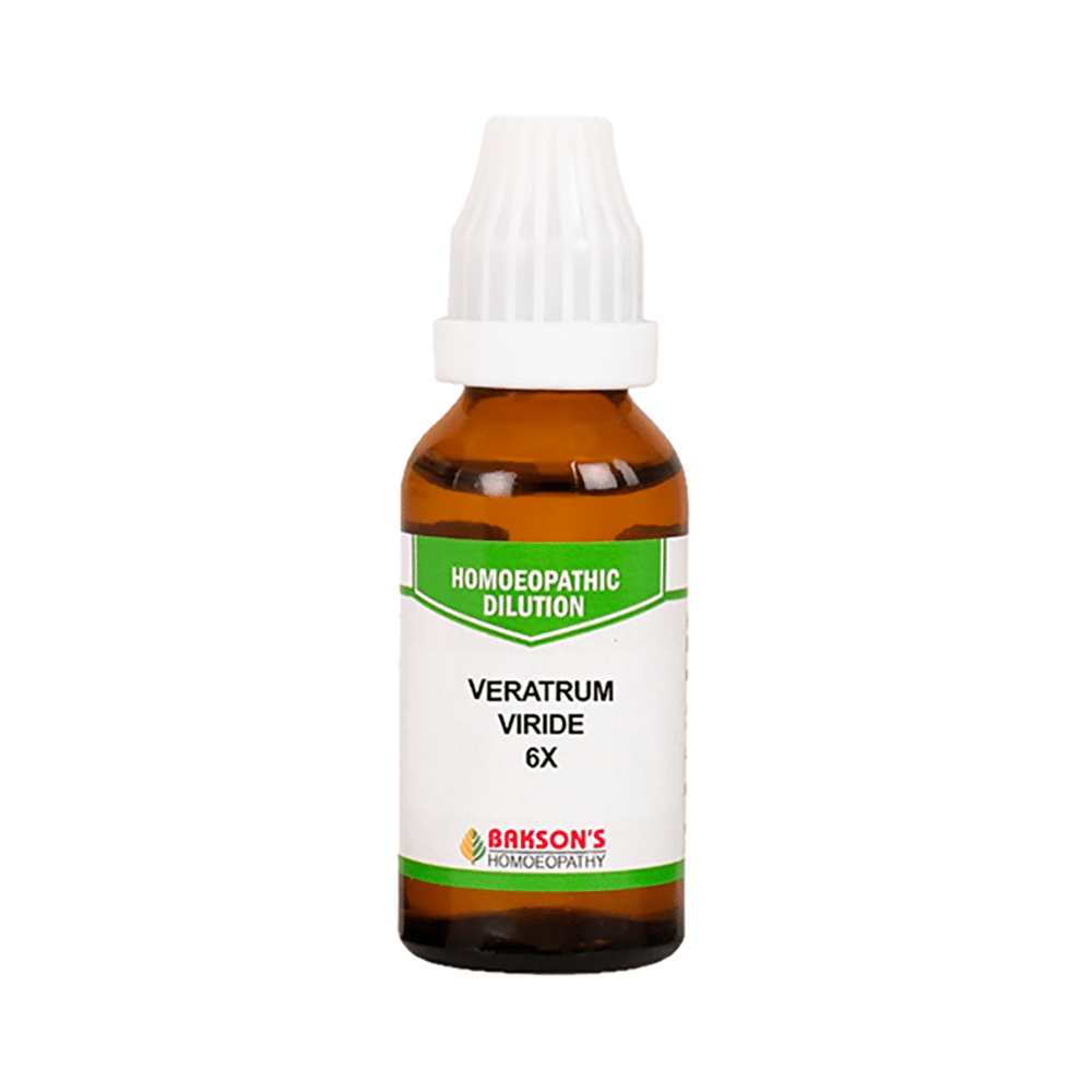 Bakson's Homeopathy Veratrum Viride Dilution 6X - Image 2