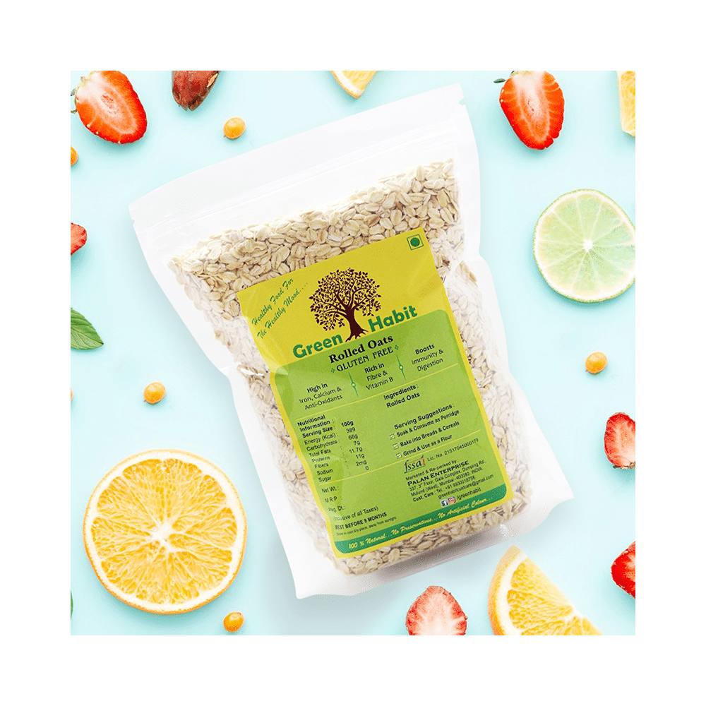 Green Habit Rolled Oats Gluten Free - Image 3