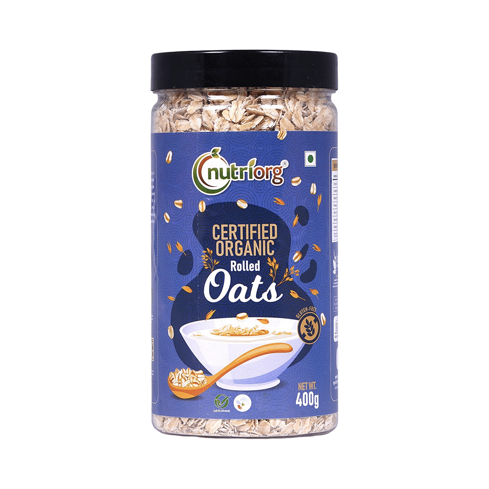 Nutriorg Certified Organic Rolled Oats - Image 1