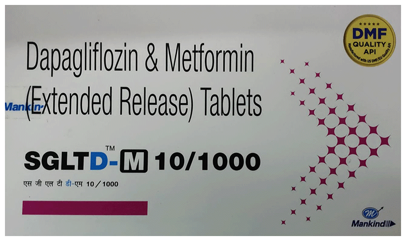 Sgltd M 10mg/1000mg Tablet