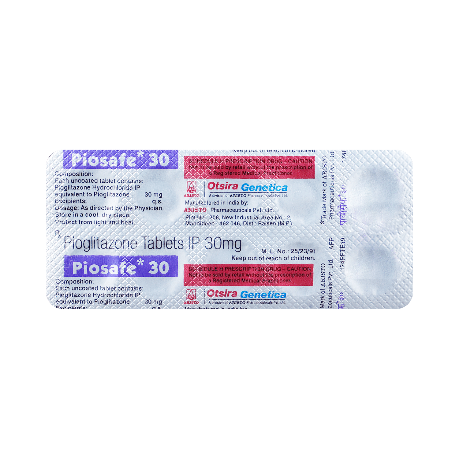 Piosafe 30 Tablet - Image 3