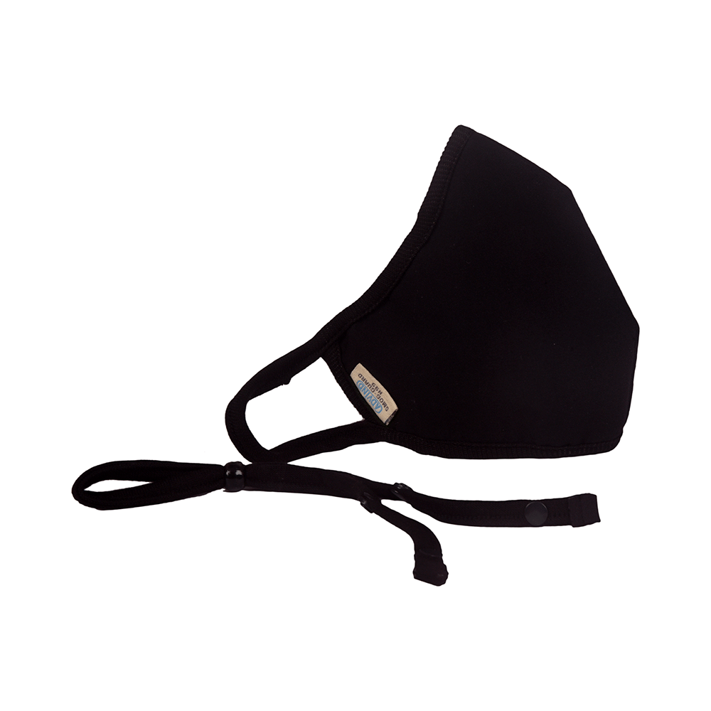 Advind Healthcare Black Smog-Guard N99 Pollution Mask for Kids - Image 1
