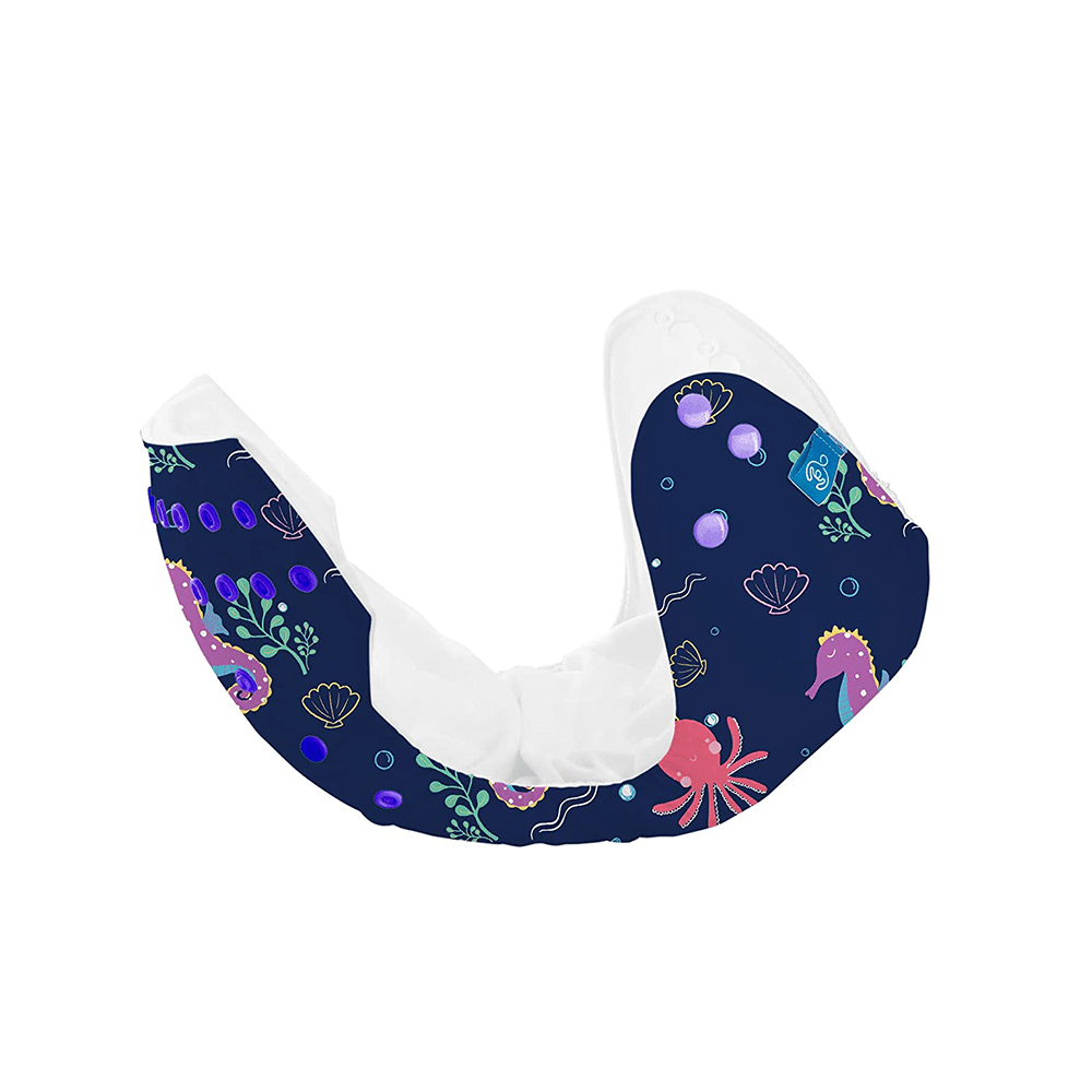 Bumberry Adjustable Reusable Cloth Diaper Cover Without Inserts Seahorse - Image 2