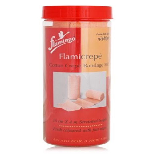 Flamingo Cotton Crepe Bandage - 15cm x 4m - Image 1